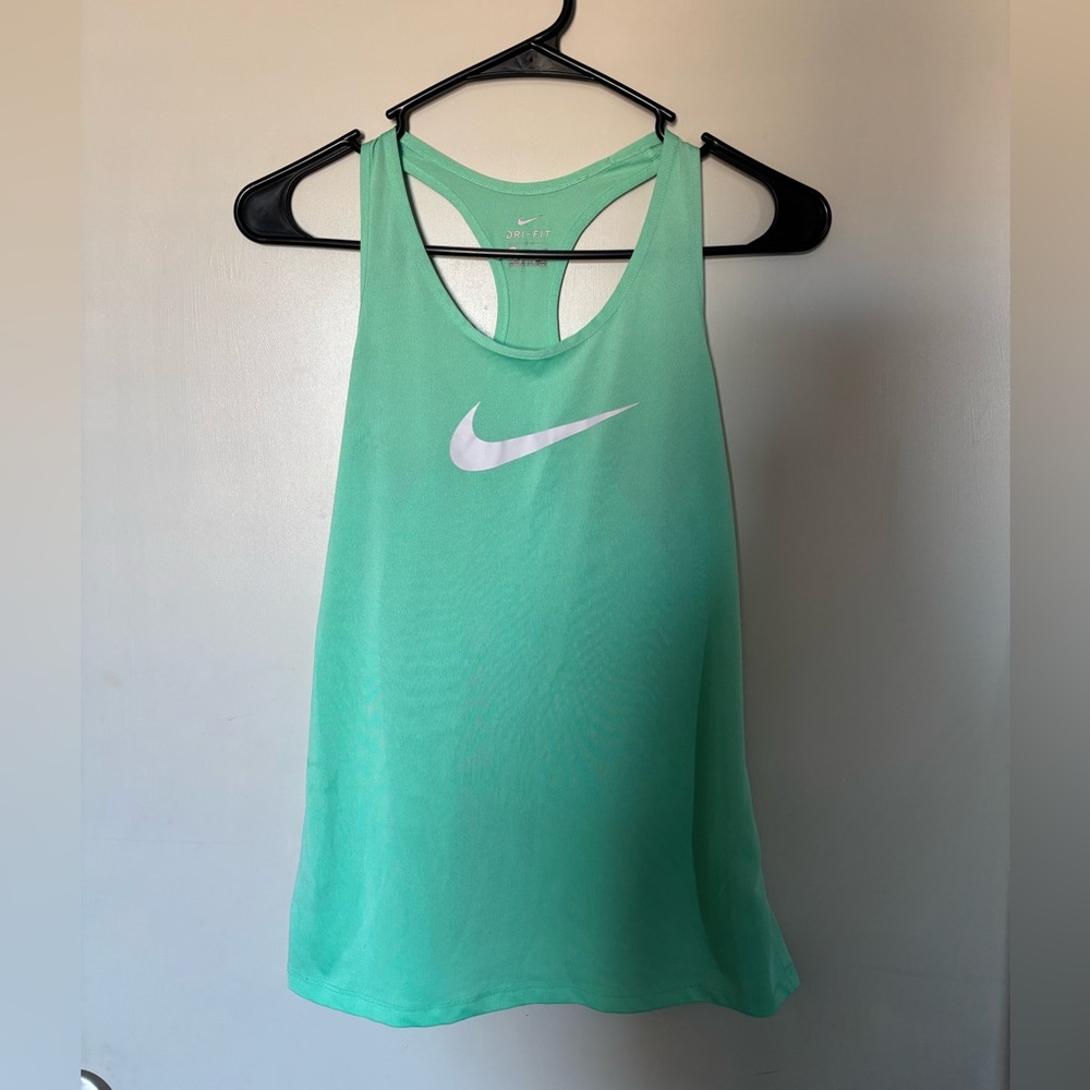 Nike Women's Mint Green Tank Top